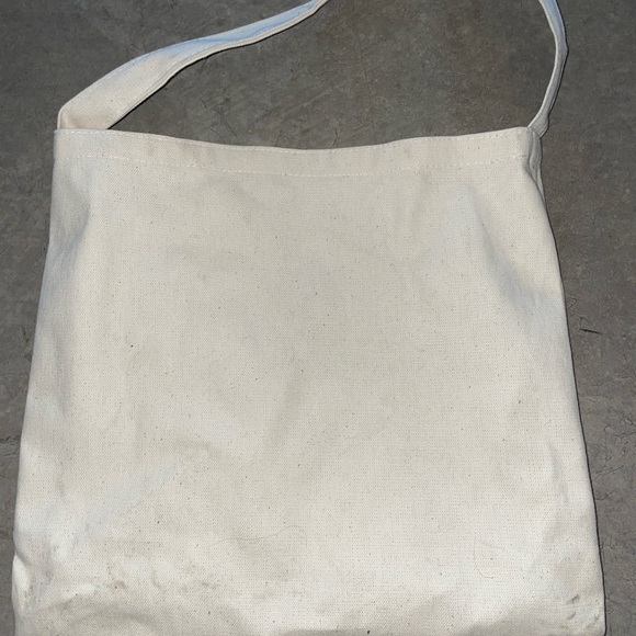 Patagonia Cream Tote with Blue Guitar Design - Picture 4 of 6